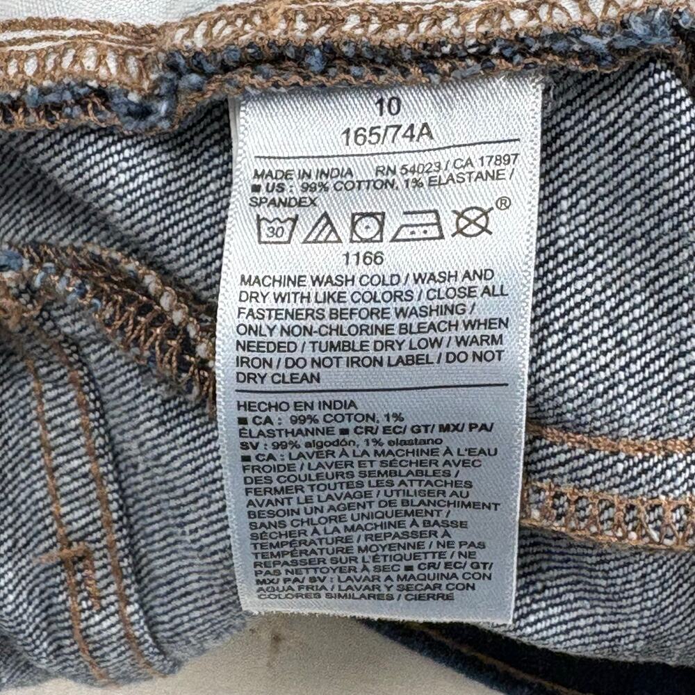 Old Navy High-Rise Barrel Leg Jeans Women's 10 Dark Blue Casual Chic - Picture 6 of 10